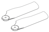 Goosky RS4 Plastic Tail Blades - HeliDirect